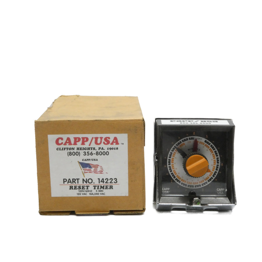 CAPP/USA 14223 120/240VAC 10A 5M NSMP