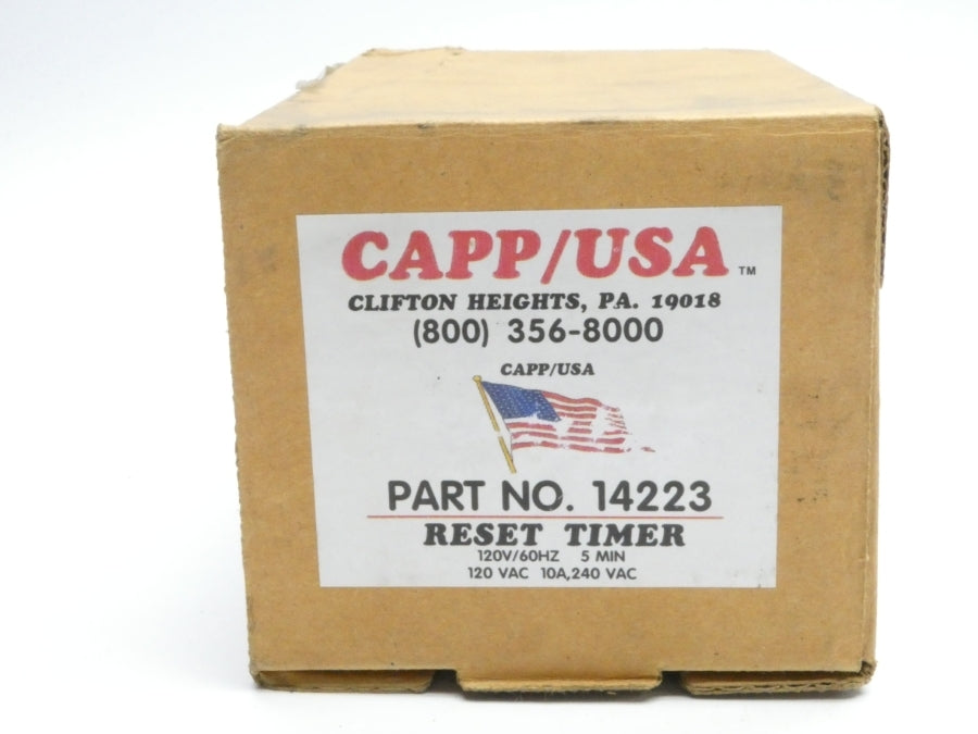 CAPP/USA 14223 120/240VAC 10A 5M NSMP