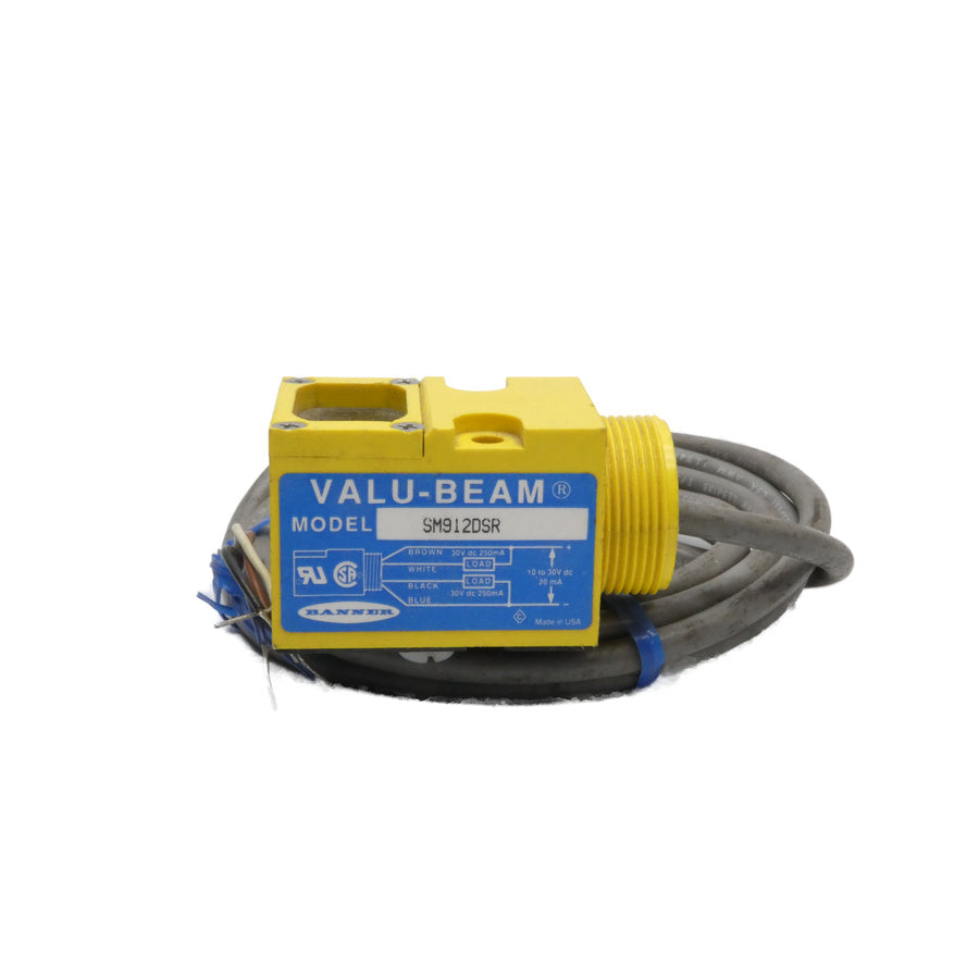 BANNER ENGINEERING SM912DSR 10-30VDC UNMP