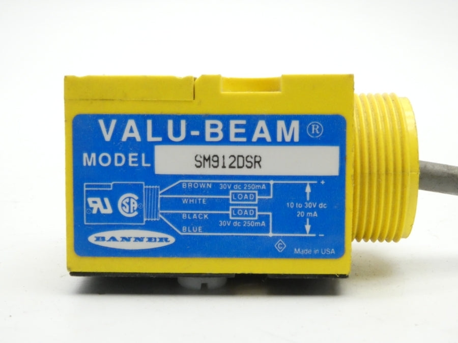 BANNER ENGINEERING SM912DSR 10-30VDC UNMP