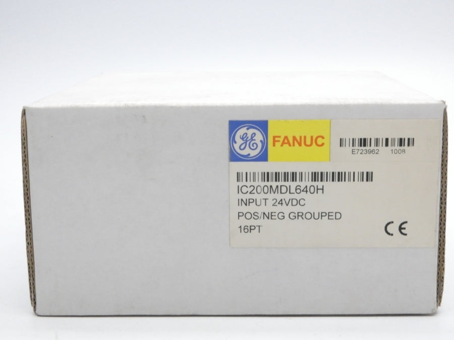 GE FANUC IC200MDL640H 24VDC NSFS