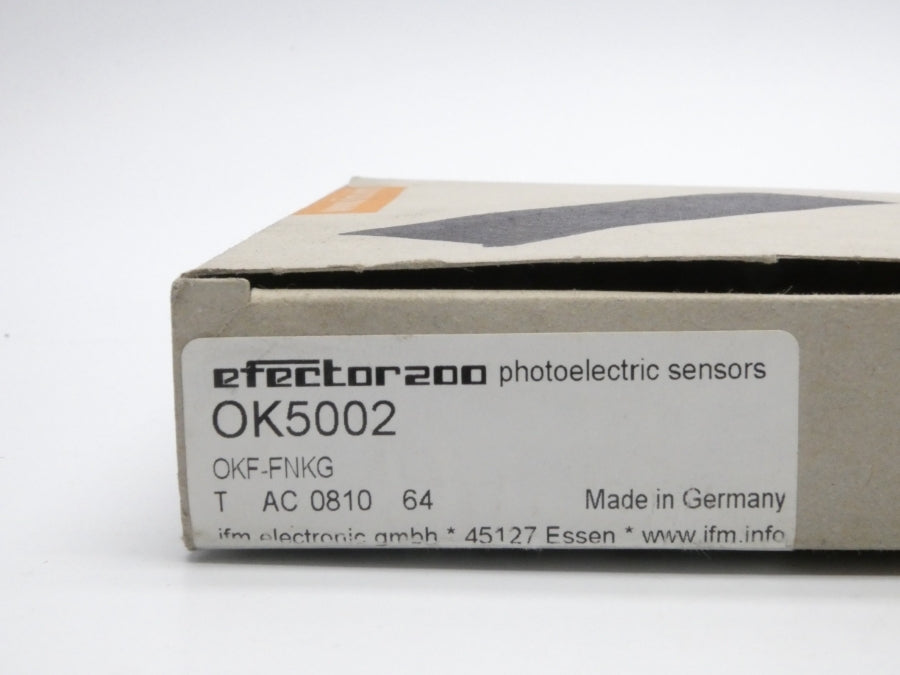 IFM EFECTOR OKF-FNKG OK5002 10-50VDC NSMP