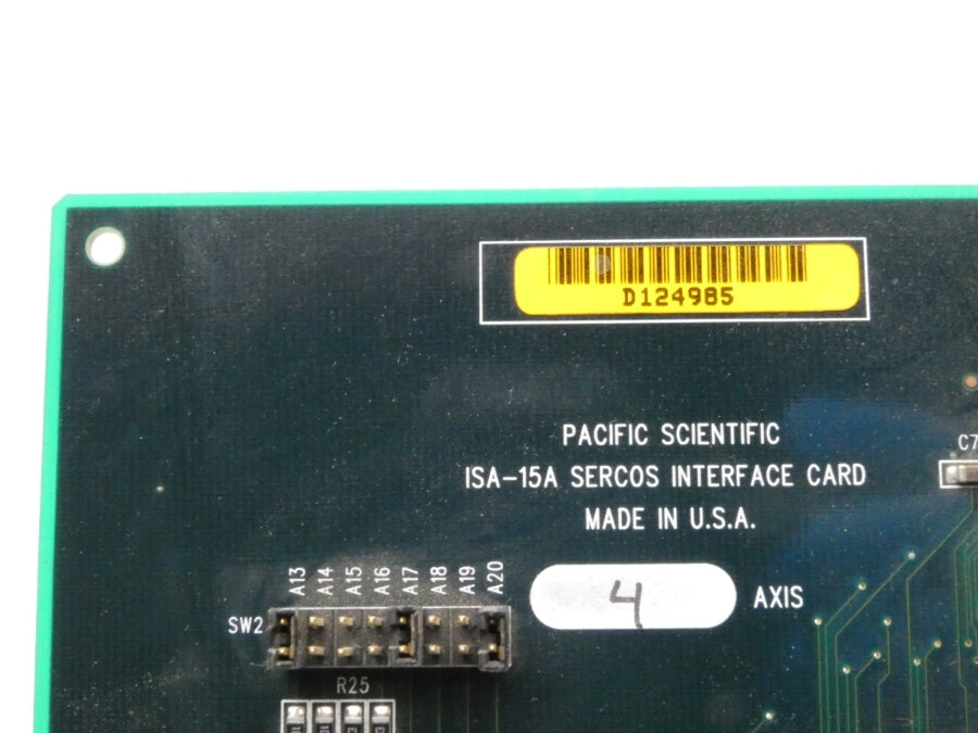PACIFIC SCIENTIFIC ISA-15A UNMP