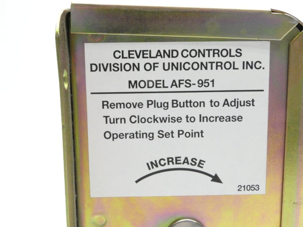 CLEVELAND CONTROLS AFS-951 (AS IS) UNMP