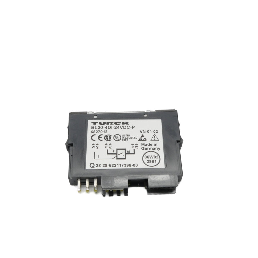 TURCK BL20-4DI-24VDC-P 6827012 24VDC NSNP