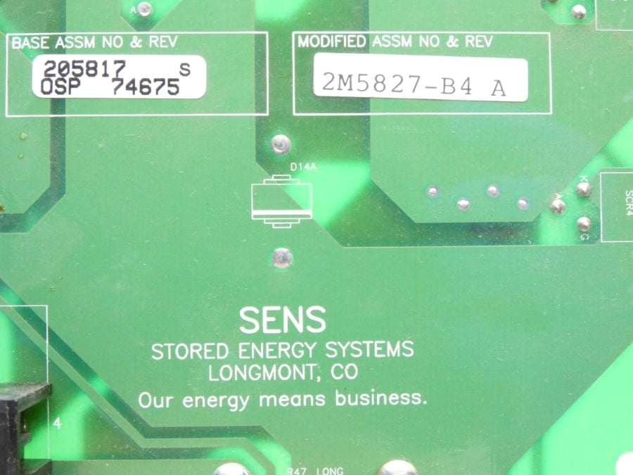SENS 2M5827-B4 REV. A UNMP