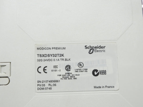 SCHNEIDER ELECTRIC TSXDSY32T2K 24VDC 0.1A NSMP