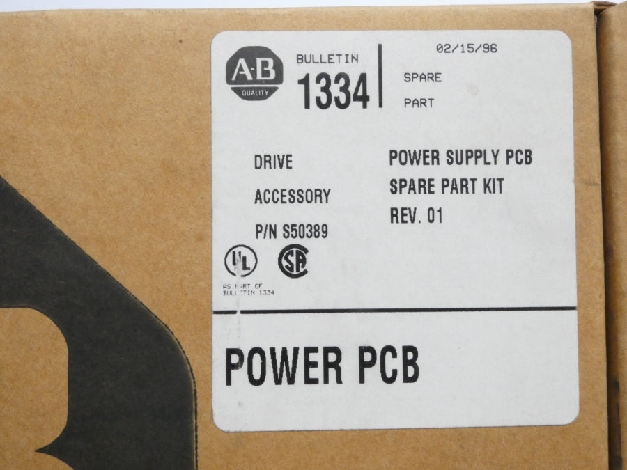 ALLEN BRADLEY S50389 REV. 01 NSMP