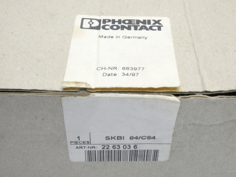PHOENIX CONTACT SKBI64/C64 2263036 NSMP