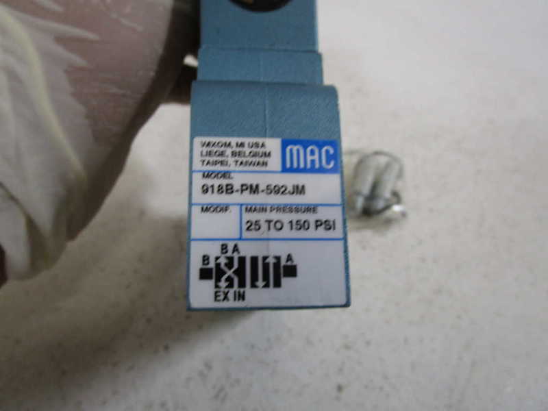 MAC VALVE 918B-PM-592JM NSMP