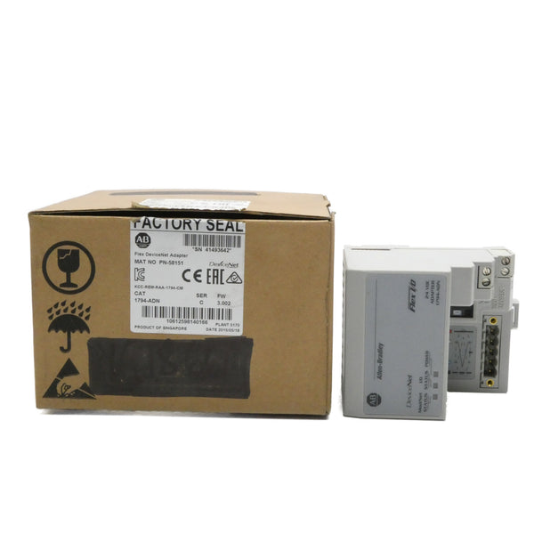 ALLEN BRADLEY 1794-ADN SER. C F/W 3.002 31.2VDC NSMP