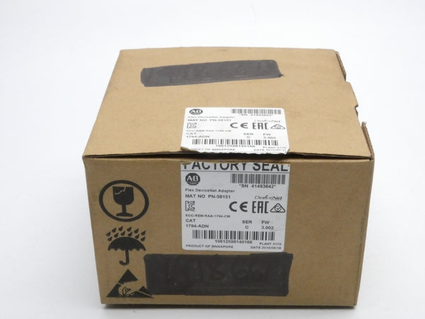 ALLEN BRADLEY 1794-ADN SER. C F/W 3.002 31.2VDC NSMP