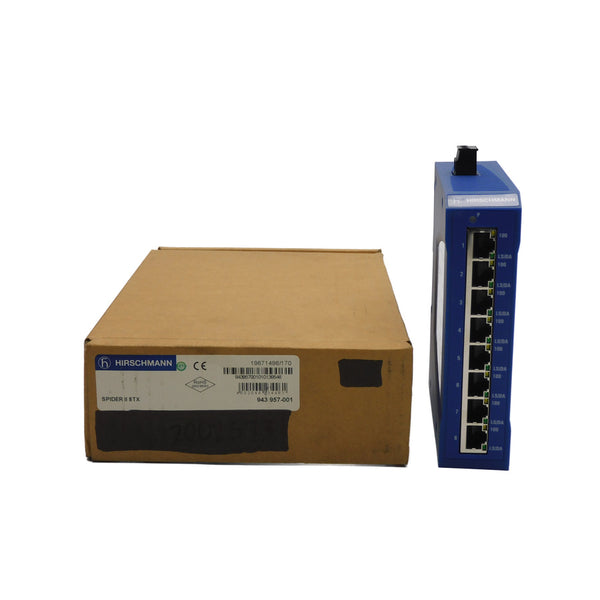 HIRSCHMANN SPIDERII8TX 943957-001 24V NSMP