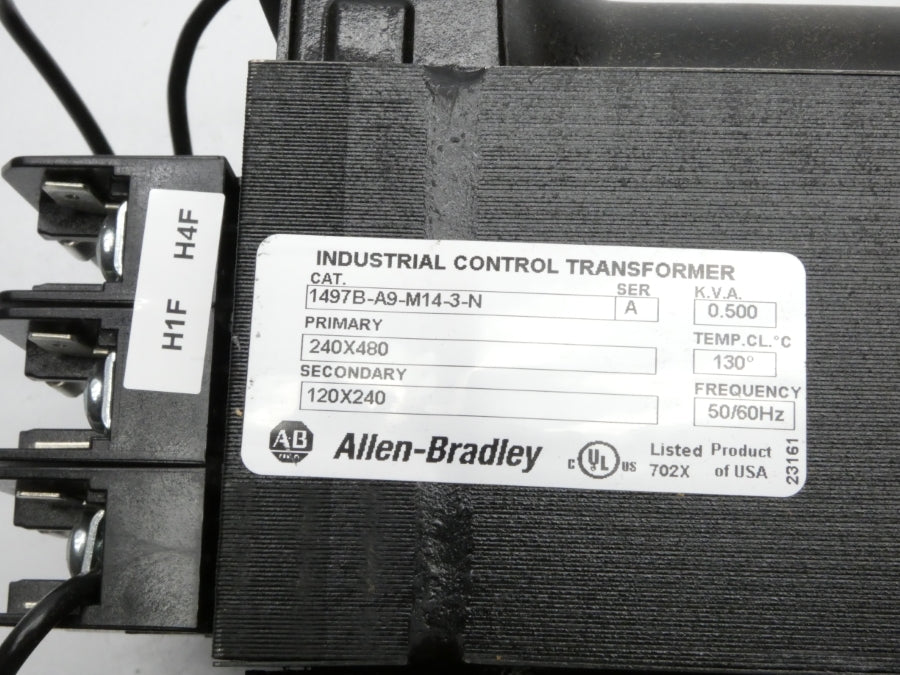 ALLEN BRADLEY 1497B-A9-M14-3-N SER. A 240/480V (AS PICTURED) NSNP
