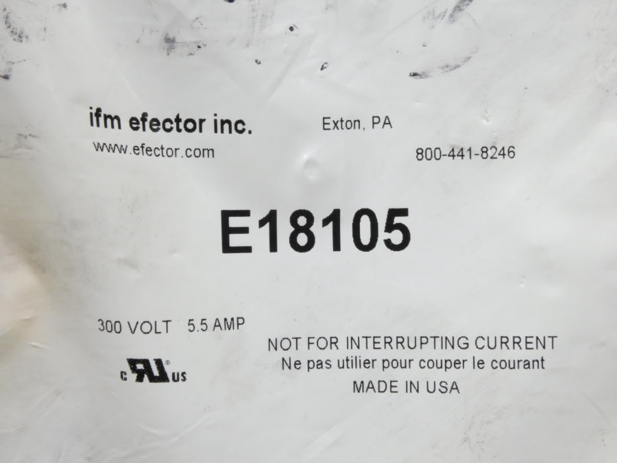 IFM EFECTOR E18105 300V 5.5A NSMP