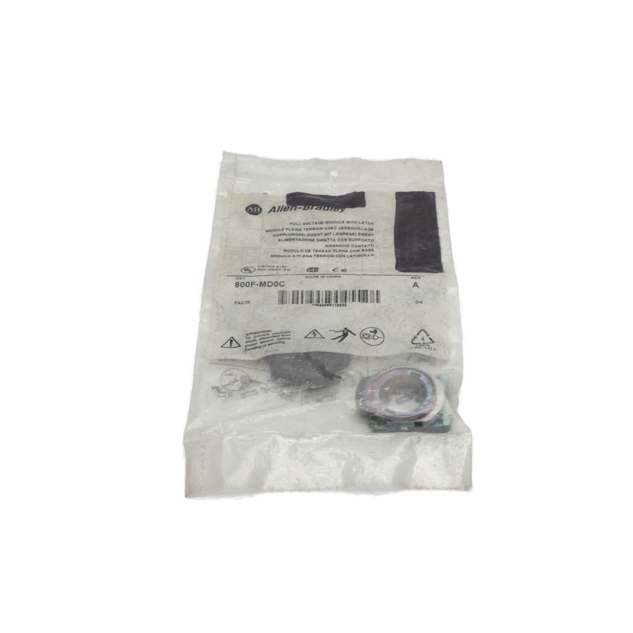 ALLEN BRADLEY 800F-MD0C SER. A NSMP