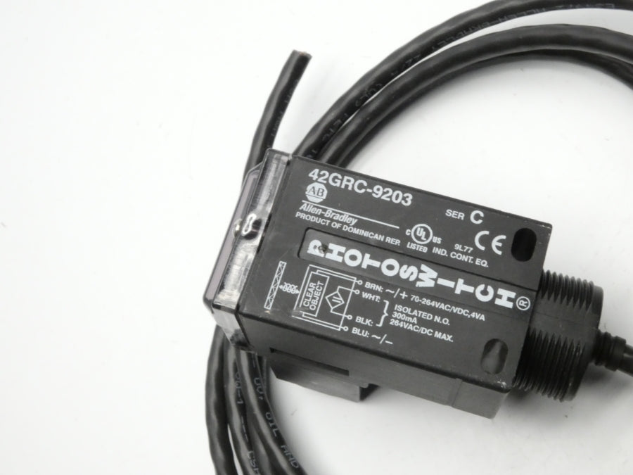 ALLEN BRADLEY 42GRC-9203 SER. C 70-264VAC/DC UNMP