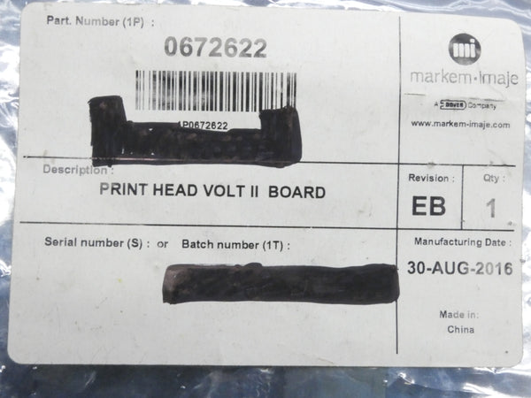 MARKEM IMAJE 0672622 REV. EB NSNP