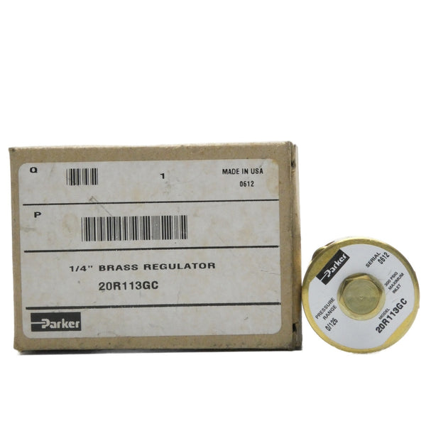 PARKER 20R113GC 0-125PSI 1/4" NSMP