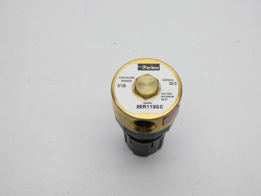 PARKER 20R113GC 0-125PSI 1/4" NSMP