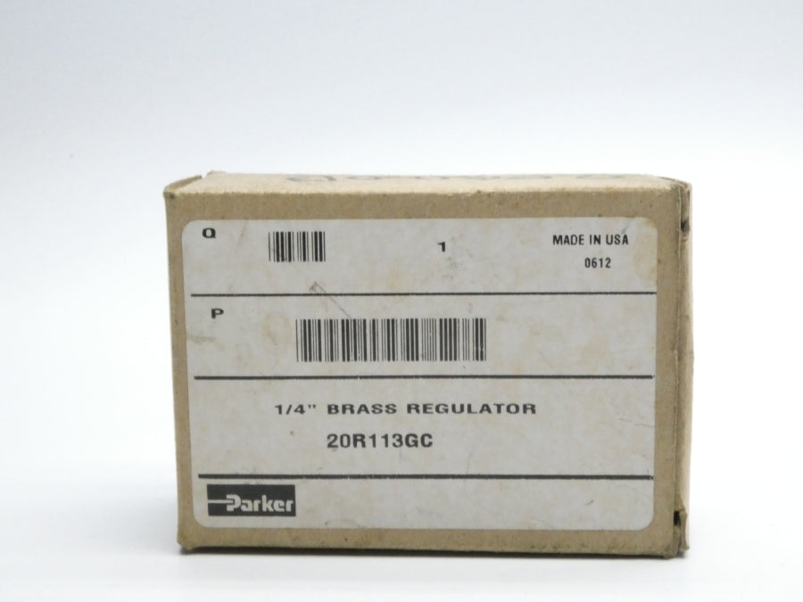 PARKER 20R113GC 0-125PSI 1/4" NSMP