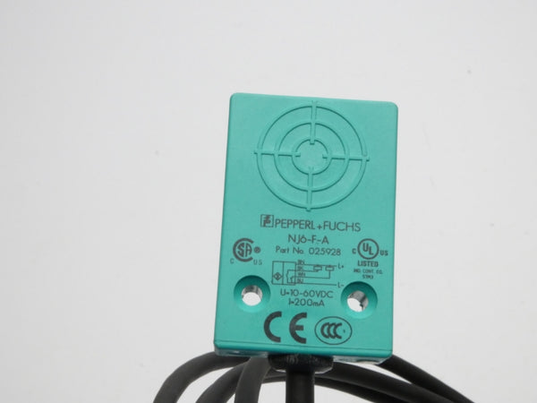 PEPPERL+FUCHS NJ6-F-A 025928 10-60VDC NSNP