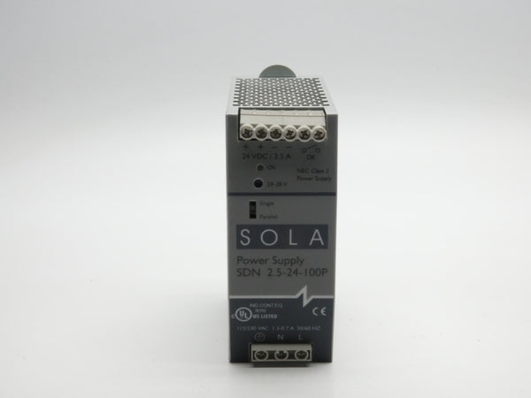 SOLA SDN2.5-24-100P 24VDC 2.5A NSNP