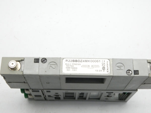 AVENTIC R22BBDZ4MK00061 24VDC 100PSI UNMP