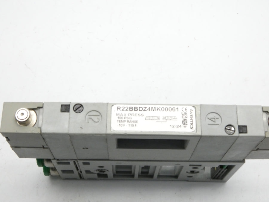 AVENTIC R22BBDZ4MK00061 24VDC 100PSI UNMP