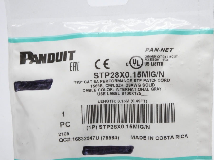 PANDUIT STP28X0.15MIG/N NSMP