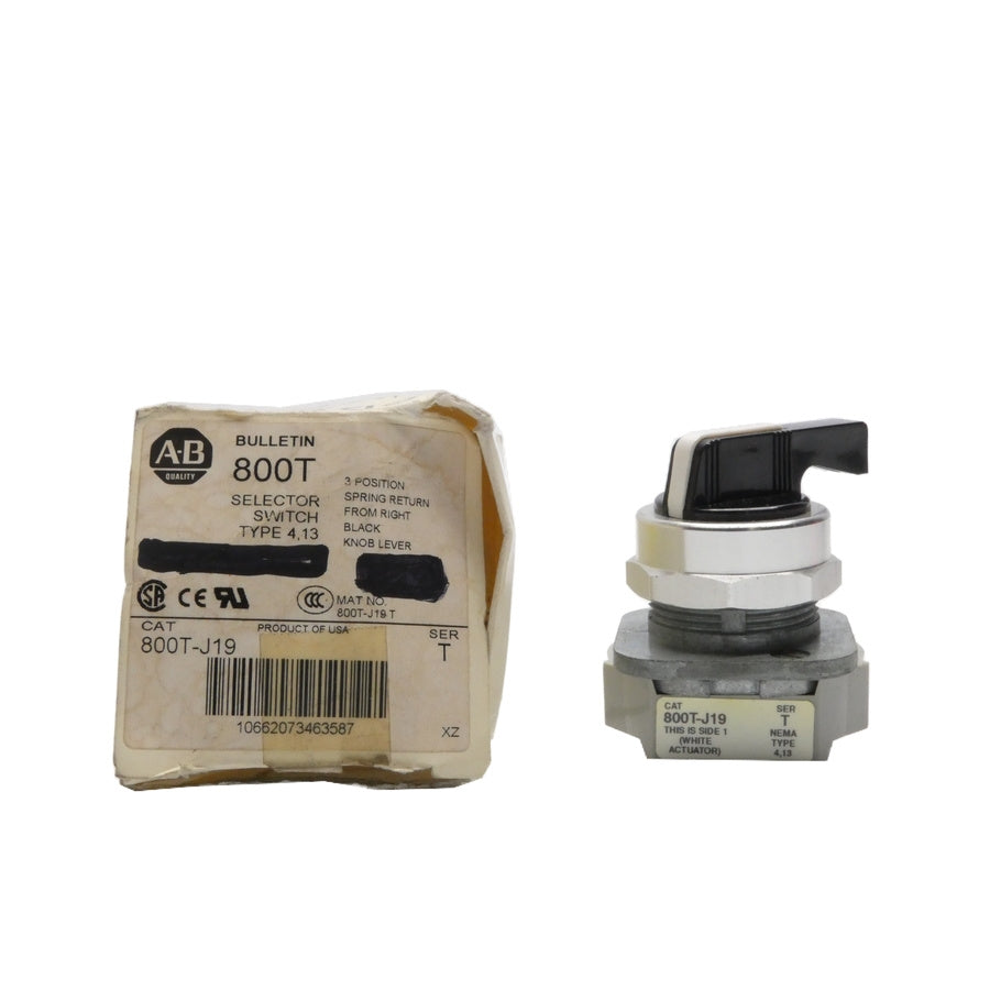 ALLEN BRADLEY 800T-J19 SER. T (WH) NSMP