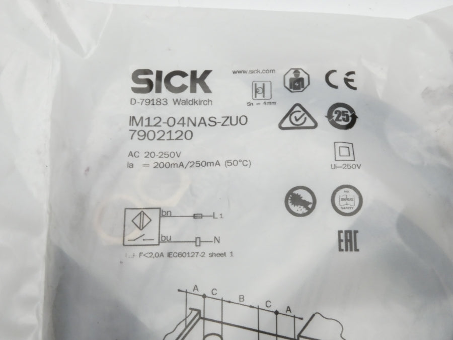SICK IM12-04NAS-ZU0 7902120 20-250VAC NSMP
