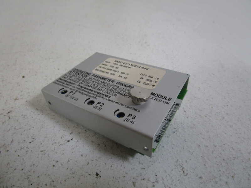 INDRAMAT MODULE 02/1X0074-048  UNMP