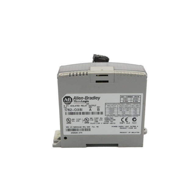 ALLEN BRADLEY 1762-OX6I SER. A REV. B 240VAC 30A NSNP