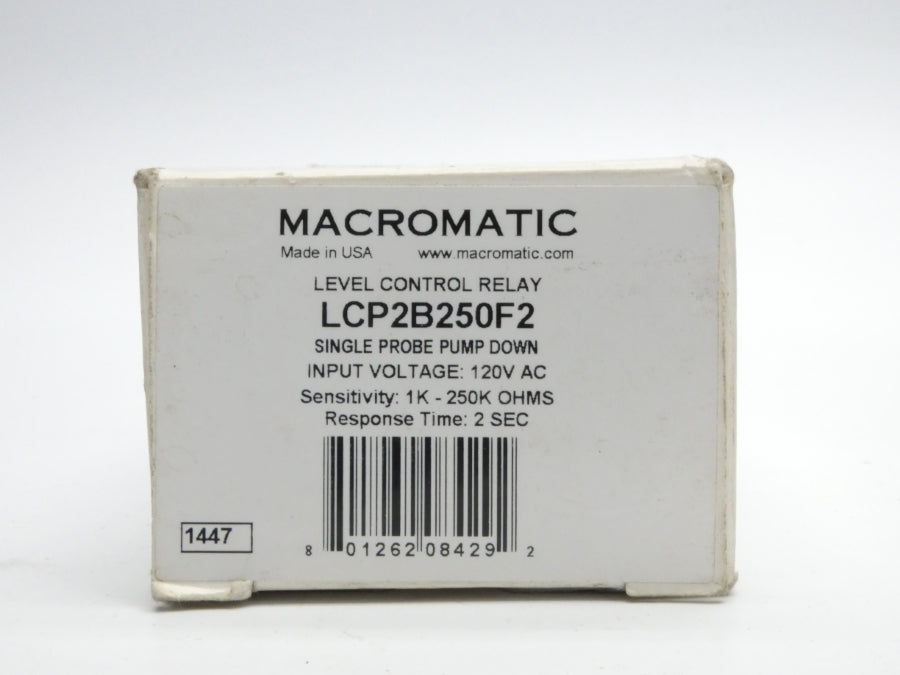 MACROMATIC LCP2B250F2 120VAC 10A 2S NSMP