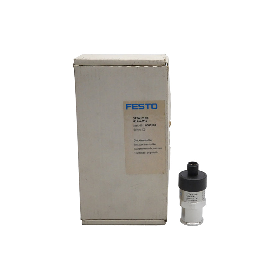 FESTO SPTW-P10R-G14-A-M12 8000104 8-30V NSMP