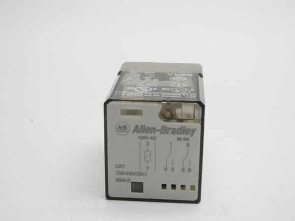 INDUSTRIAL SPARE PART 700-HAX2A1 SER. D 120VAC 6A (WH) NSMP
