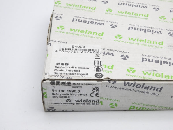 WIELAND R1.188.1990.0 24V 12A NSMP