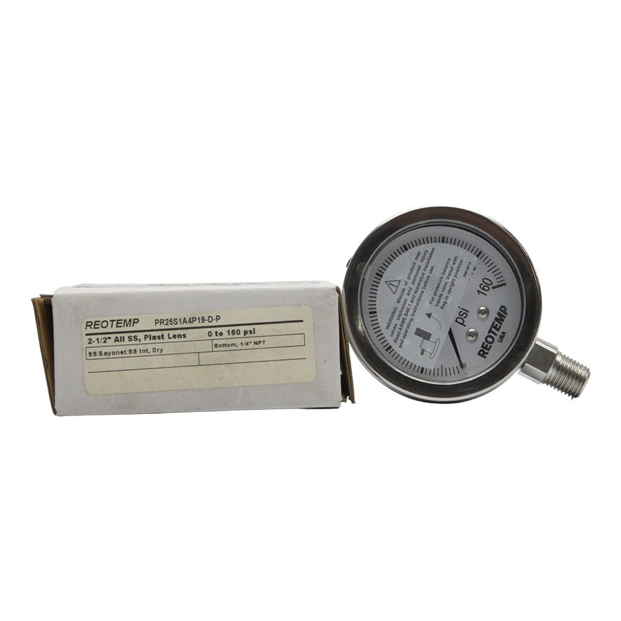 REOTEMP PR25S1A4P19-D-P 0-160PSI NSMP