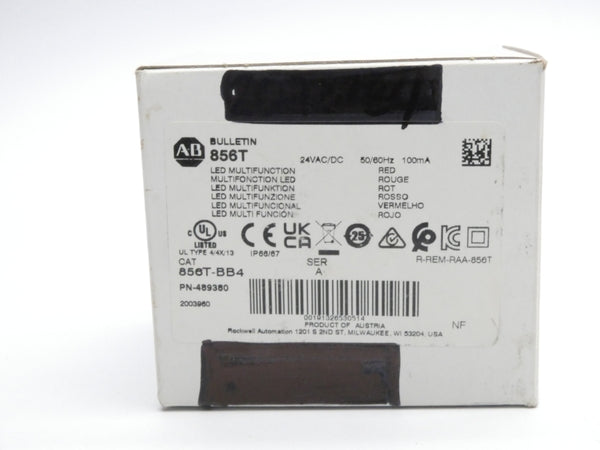 INDUSTRIAL SPARE PART 856T-BB4 SER. A 24V (WH) NSMP