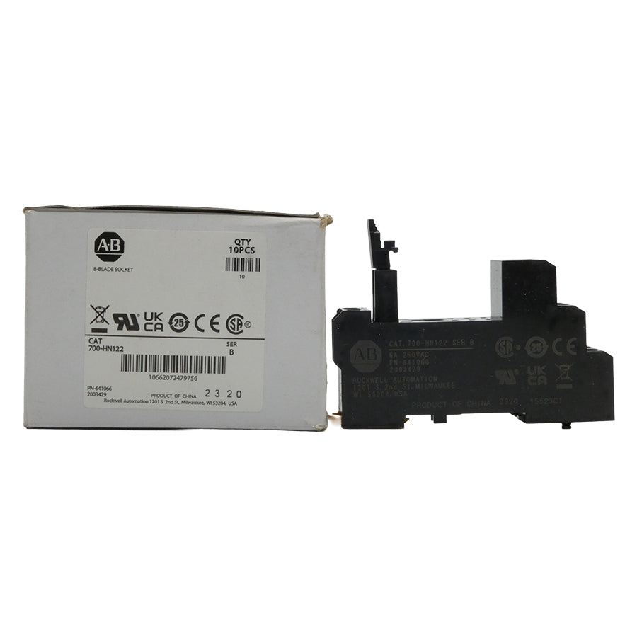 ALLEN BRADLEY 700-HN122 SER. B 250VAC 6A (PKG OF 10) (WH) NSMP