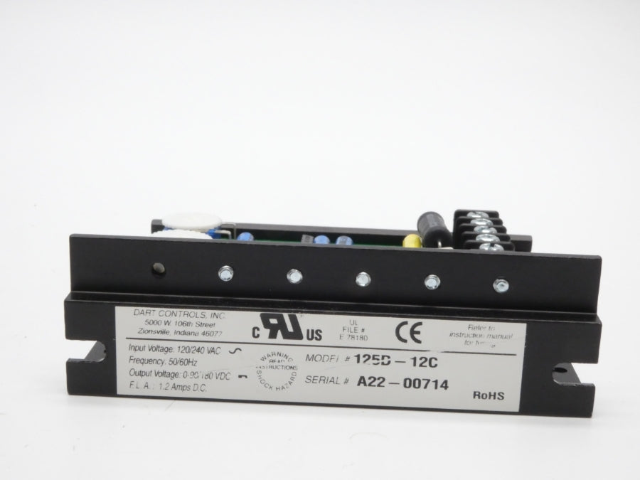 DART CONTROLS 125D-12C 120/240VAC 1.2A NSMP