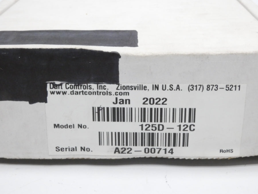 DART CONTROLS 125D-12C 120/240VAC 1.2A NSMP