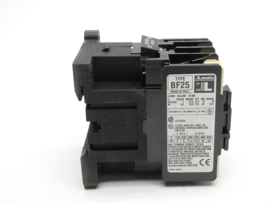 LOVATO 11BF251012060 110/120V 40A NSMP