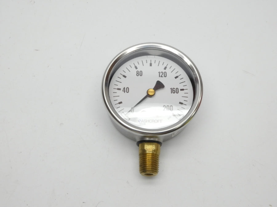 ASHCROFT 631008A02L200# 0/200PSI NSMP