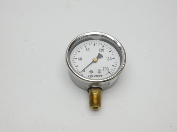 ASHCROFT 631008A02L200# 0/200PSI NSMP