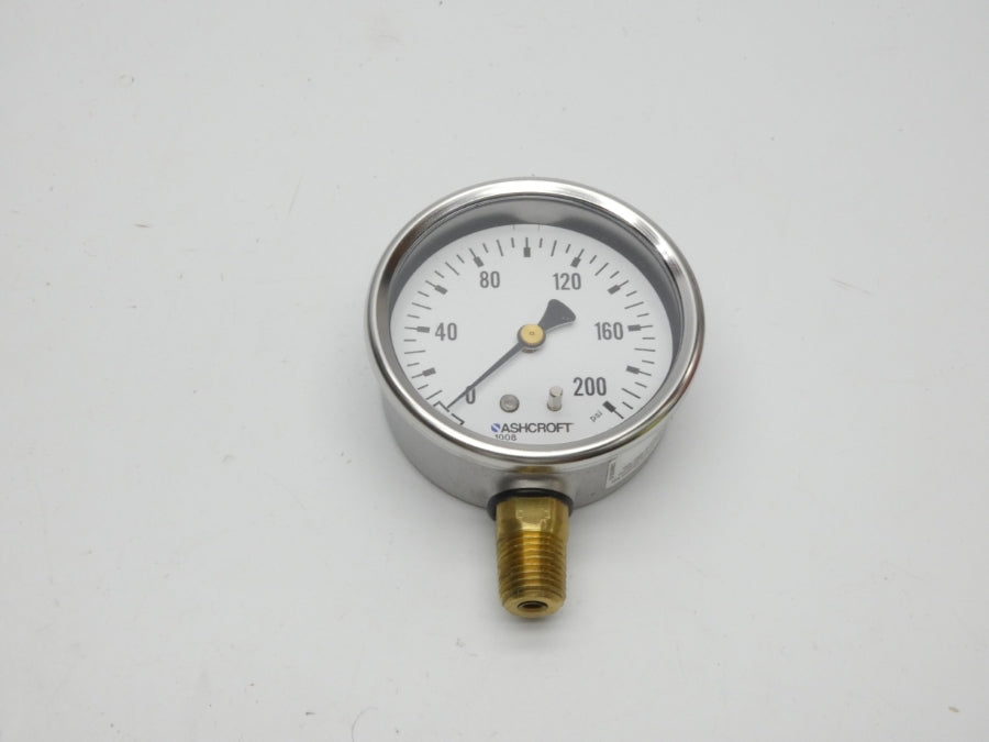 ASHCROFT 631008A02L200# 0/200PSI NSMP