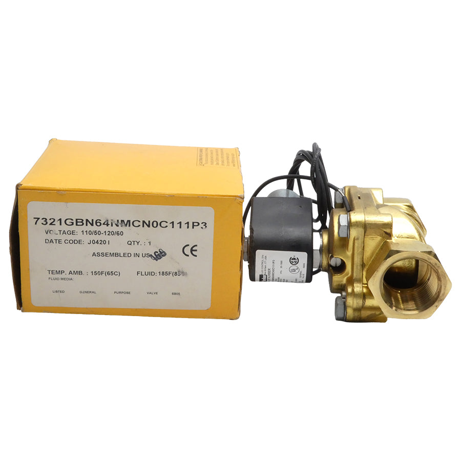 PARKER 7321GBN64NMCN0C111P3 110/120V 5-230PSI 1" (AS PICTURED) NSMP