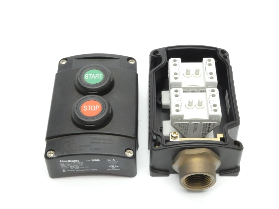 ALLEN BRADLEY 800G-2 SER. A 12-250VAC NSNP