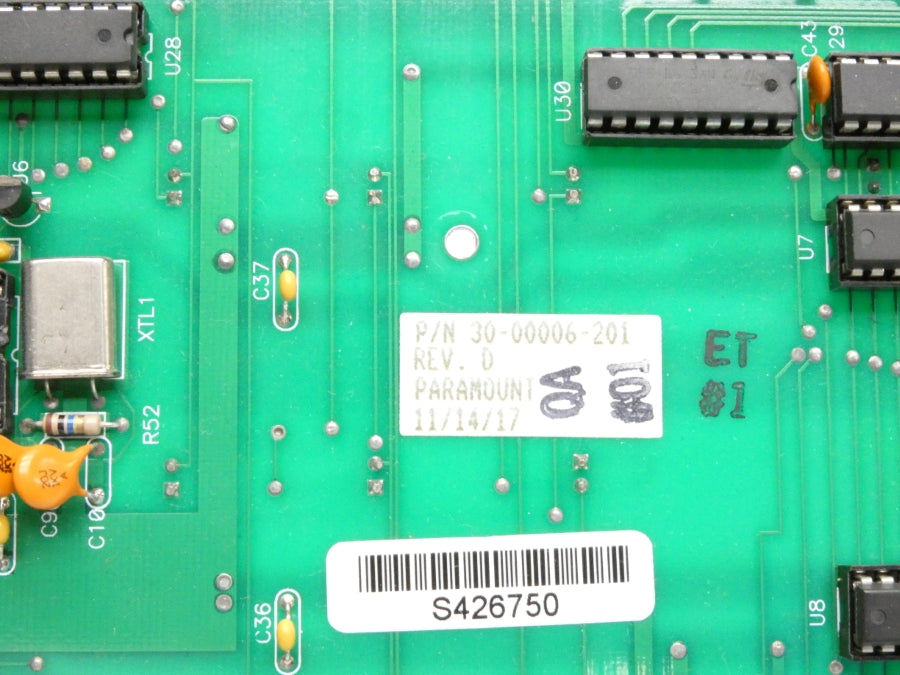 PARAMOUNT 30-00006-201 REV. D NSNP